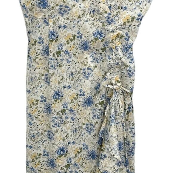 Anthropologie En Saison Floral Midi Slip Sundress Dress – Size Medium - Picture 4 of 8